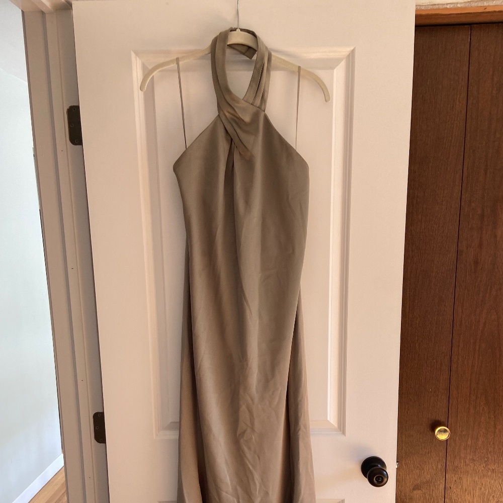 BHLDN Sage Green Bridesmaid Dress